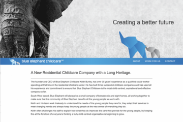 Blue Elephant - A New Residential Childcare Company with a Long Heritage.